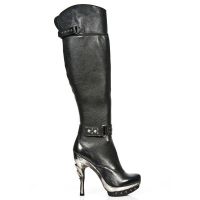  M.PUNK016-C2 NOMADA NEGRO PL ACERO PUNK GARRAS TACON COBRA A - 