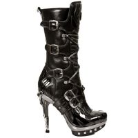  M.PUNK023-C10 NOMADA NEGRO CHAROL NEGRO PL GRAFITO PUNK PIR - 