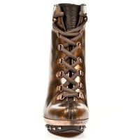 Ботильоны M.PUNK025-C1 PULIK COBRE BUFALO MARRON PL COBRE GARRAS COBRA New Rock M.PUNK025-C1 - маленькая картинка