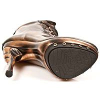Ботильоны M.PUNK025-C1 PULIK COBRE BUFALO MARRON PL COBRE GARRAS COBRA New Rock M.PUNK025-C1 - маленькая картинка