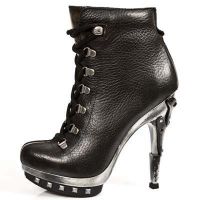 Ботильоны M.PUNK025-C6 BUFALO NEG ENCOG BOX OROMANE PLAT PIRAM RECICLE New Rock M.PUNK025-C6 - маленькая картинка