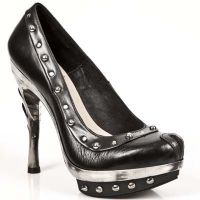 Туфли M.PUNK026-C1 NOMADA NEGRO PULIK ACERO PL GARRAS T COBRA ACER New Rock M.PUNK026-C1 - маленькая картинка