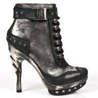 Ботильоны M.PUNK028-C8 ITALI NEGRO, BOX PLANE, PUNK ACERO GARRAS,COBRA New Rock M.PUNK028-C8 - маленькая картинка