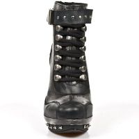Ботильоны M.PUNK028-C8 ITALI NEGRO, BOX PLANE, PUNK ACERO GARRAS,COBRA New Rock M.PUNK028-C8 - маленькая картинка