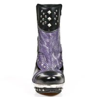 Ботильоны M.PUNK029-C3 NOM NEGRO PITON PLISADO VIOLA ACER PL PUNK COBR New Rock M.PUNK029-C3 - маленькая картинка