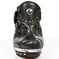Ботильоны M.PUNK032-C5 ITALI NEGRO NOMADA NEGRO PL ACERO PUNK GAR T CO New Rock M.PUNK032-C5 - маленькая картинка