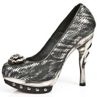  M.PUNK036-C1 PITON PLISADO ACERO NEGRO PL ACERO PUNK COBRA G - 