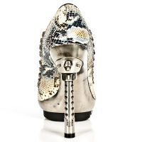 Туфли M.PUNK043-C19 PITON DIAMANTE AZUL PIEL VIVO NEG PL CAL CANYO New Rock M.PUNK043-C19 - маленькая картинка
