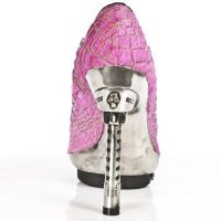Туфли M.PUNK043-C7 PELO COCO FUCSIA VIVO NEG PL PUNK CAL TA CANYON New Rock M.PUNK043-C7 - маленькая картинка