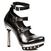 Босоножки M.PUNK051-C1 NOMADA NEGRO PL ACERO PUNK CAL CRIS TAC CANYON New Rock M.PUNK051-C1 - маленькая картинка