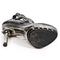 Босоножки M.PUNK051-C2 PITON GRIS PLATA PL ACERO PUNK CRISTAL T CANYON New Rock M.PUNK051-C2 - маленькая картинка