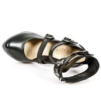 Босоножки M.PUNK060-C1 NOMADA NEGRO PULIK ACERO PL NEGRO PUNK T CRUZ N New Rock M.PUNK060-C1 - маленькая картинка