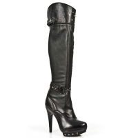 Сапоги M.PUNK067-C1 NOMADA NEGRO SINT ELASTICO NEGRO PL NEG PUNK CR New Rock M.PUNK067-C1 - маленькая картинка