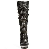 Сапоги M.PUNK075-C1 NOMADA NEGRO PL ACERO PUNK GARRAS T COBRA ACERO New Rock M.PUNK075-C1 - маленькая картинка