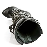 Сапоги M.PUNK075-C1 NOMADA NEGRO PL ACERO PUNK GARRAS T COBRA ACERO New Rock M.PUNK075-C1 - маленькая картинка