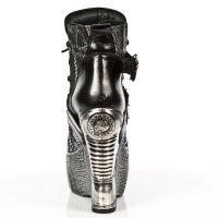 Ботильоны M.PZ001-C8 NOMADA NEGRO PITON PLISADO NEG ACE PL PANZER PLAT New Rock M.PZ001-C8 - маленькая картинка