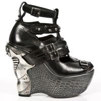 Босоножки M.PZ004-C18 NOMADA NEGRO, COCO CHAROL NEGRO, PANZER PL New Rock M.PZ004-C18 - маленькая картинка