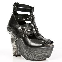 Босоножки M.PZ004-C18 NOMADA NEGRO, COCO CHAROL NEGRO, PANZER PL New Rock M.PZ004-C18 - маленькая картинка