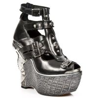  M.PZ004-C6 NOMADA NEGRO PITON PLISADO NEG ACERO PL PANZER PL New Rock M.PZ004-C6 -  