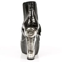 Ботильоны M.PZ006-C1 COCO CHAROL NEGRO NOM NEGRO PL PANZER NEG T ACERO New Rock M.PZ006-C1 - маленькая картинка