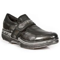 Ботинки M.RK002-C7 ITALI NEGRO CHAROL STUCO ACERO ROCKING NEGRO ACER New Rock M.RK002-C7 - маленькая картинка