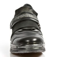 Ботинки M.RK004-C11 NOMADA NEGRO CHAROL STUCO ACERO PULIK AC RK NE A New Rock M.RK004-C11 - маленькая картинка