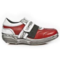Ботинки M.RK004-C15 NATURE ROJO CHAROL STUCO BL BOX PLANE CARB NE RK New Rock M.RK004-C15 - маленькая картинка