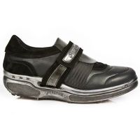 M.RK004-C7 ITALI NEGRO VELOUR NEGRO ANTIK ACERO ROCKING NEGR - 