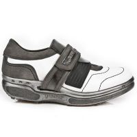 Ботинки M.RK004-C9 NAPA BLANCA VELOUR GRIS ANTIK ACERO ROCKING NEGRO New Rock M.RK004-C9 - маленькая картинка
