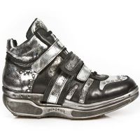Ботинки M.RK009-C8 NOMADA NEGRO BOX PLANE ROCKING NEGRO ACERO New Rock M.RK009-C8 - маленькая картинка