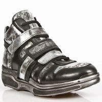 Ботинки M.RK009-C8 NOMADA NEGRO BOX PLANE ROCKING NEGRO ACERO New Rock M.RK009-C8 - маленькая картинка