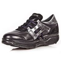  M.RK011-C1 NOMADA NEGRO BOX PLANE VELOUR NEGRO ROCKING NEGRO New Rock M.RK011-C1 -  