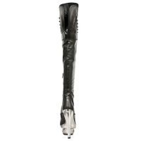 Сапоги M.ROCK080-C1 ITALI NEGRO NAPA ELASTICA NEGRA PL ACERO LISO T New Rock M.ROCK080-C1 - маленькая картинка