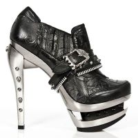 Туфли M.ROCK204-S1 ROCK NEGRO, VINTAGE FLOWER NEGRO, ROCK ACERO New Rock M.ROCK204-S1 - маленькая картинка