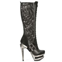 Сапоги M.ROCK205-R1 VELOUR NEGRO NOMADA NEGRO ROCK ACERO New Rock M.ROCK205-R1 - маленькая картинка