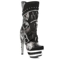 Сапоги M.ROCK208-C1 VELOUR NEGRO VINTAGE FLOWER ROJO ROCK ACERO New Rock M.ROCK208-C1 - маленькая картинка