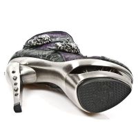 Ботильоны M.ROCK217-C6 VINTAGE FLOWER NEGRO CYBERTEX LILA ROCK ACERO New Rock M.ROCK217-C6 - маленькая картинка