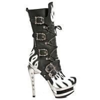  M.ROCK222-C5 ITALI NEGRO NAPA BLANCA ROCK ACERO - 