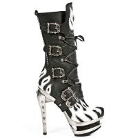 Сапоги M.ROCK222-C5 ITALI NEGRO NAPA BLANCA ROCK ACERO New Rock M.ROCK222-C5 - маленькая картинка