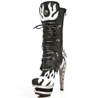 Сапоги M.ROCK222-C5 ITALI NEGRO NAPA BLANCA ROCK ACERO New Rock M.ROCK222-C5 - маленькая картинка