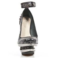  M.ROCK223-C3 VINTAGE FLOWER LILA PIEL VIVO NEGRO ROCK ACERO New Rock M.ROCK223-C3 -  