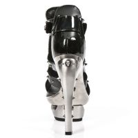 Босоножки M.ROCKS302-C6 CHAROL NEGRO PU ROCK ACERO New Rock M.ROCKS302-C6 - маленькая картинка
