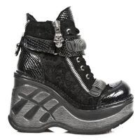  M.SP0002-S1 PITON LUX NEGRO DRAMA ANTE NEGRO, NEO CUNA SPORT - 