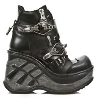 Ботинки M.SP0003-C1 ITALI NEGRO ANTIK NEGRO NEO CUÑA SPORT NEGRO New Rock M.SP0003-C1 - маленькая картинка