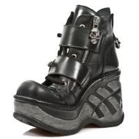 Ботинки M.SP0003-C1 ITALI NEGRO ANTIK NEGRO NEO CUÑA SPORT NEGRO New Rock M.SP0003-C1 - маленькая картинка
