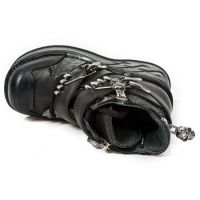 Ботинки M.SP0003-C3 ITALI NEGRO SERPENTE MAKI ACERO NEOCUÑA SPORT New Rock M.SP0003-C3 - маленькая картинка
