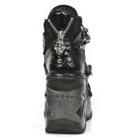 Ботинки M.SP0003-C6 PITON LUX NEGRO DRAMA ANTE NEGRO NEO CUÑA SPORT New Rock M.SP0003-C6 - маленькая картинка
