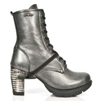 Ботинки M.TR001-C19 BOX ACERO NUBE TRAIL NEGRO TACON ACERO New Rock M.TR001-C19 - маленькая картинка