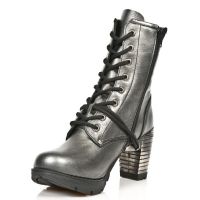 Ботинки M.TR001-C19 BOX ACERO NUBE TRAIL NEGRO TACON ACERO New Rock M.TR001-C19 - маленькая картинка