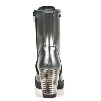 Ботинки M.TR001-C21 ANTIK ACERO TRAIL NEGRO TACON ACERO New Rock M.TR001-C21 - маленькая картинка